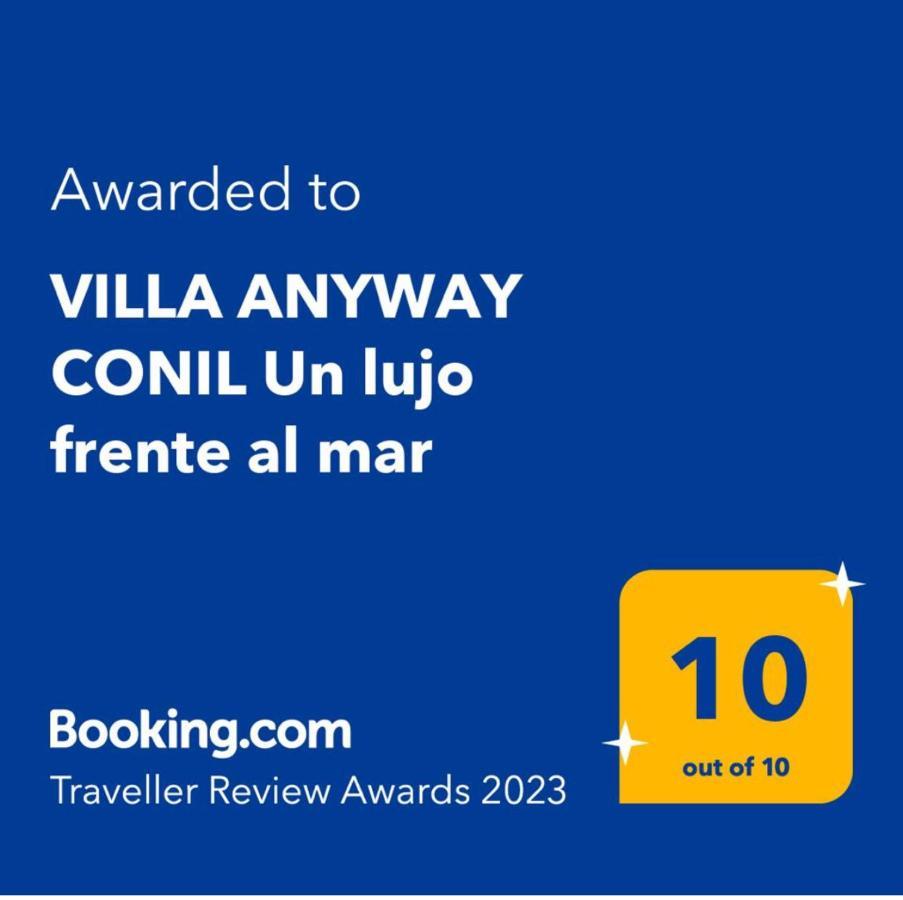 Villa Anyway Conil Un Lujo Frente Al Mar Conil De La Frontera Buitenkant foto