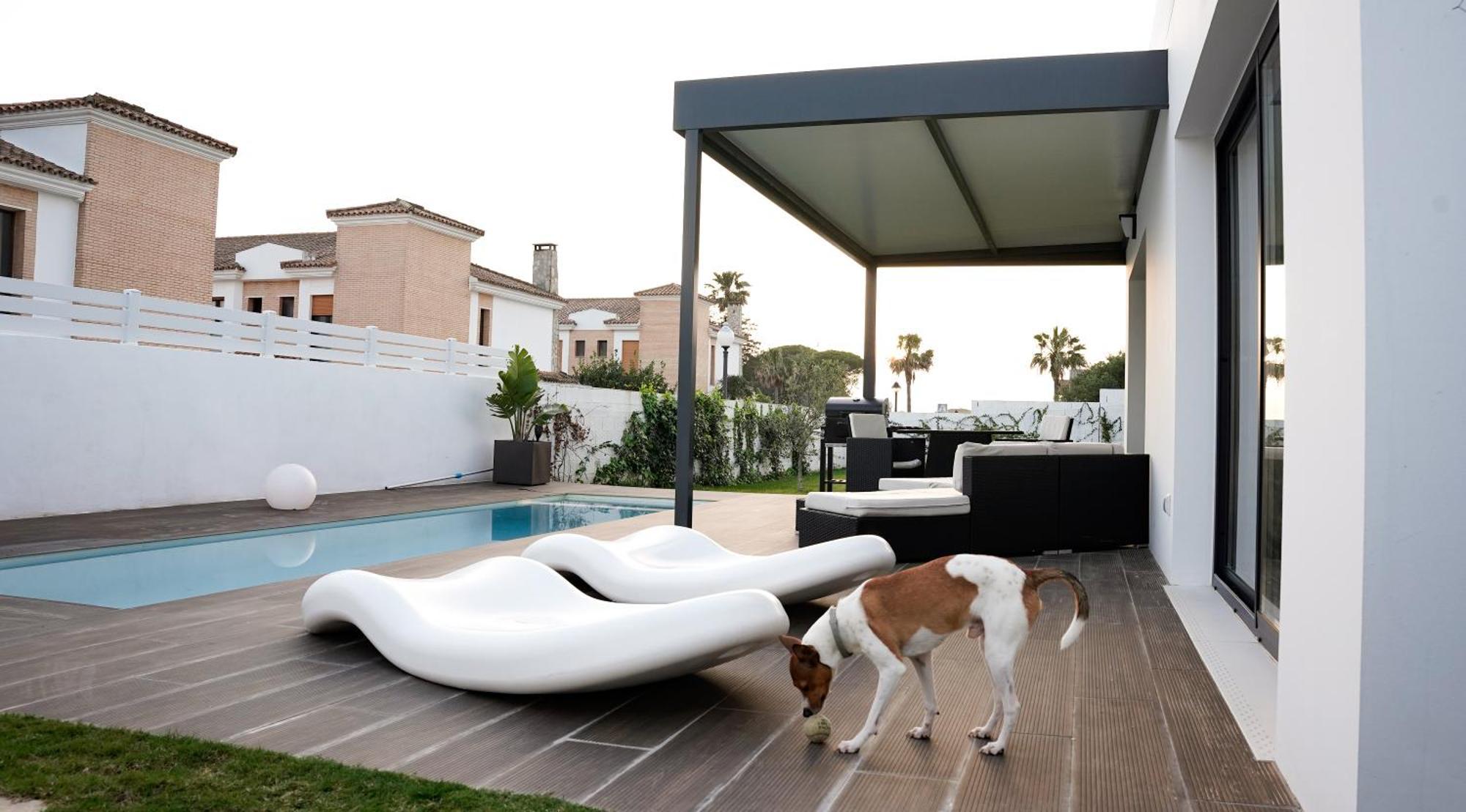 Villa Anyway Conil Un Lujo Frente Al Mar Conil De La Frontera Buitenkant foto