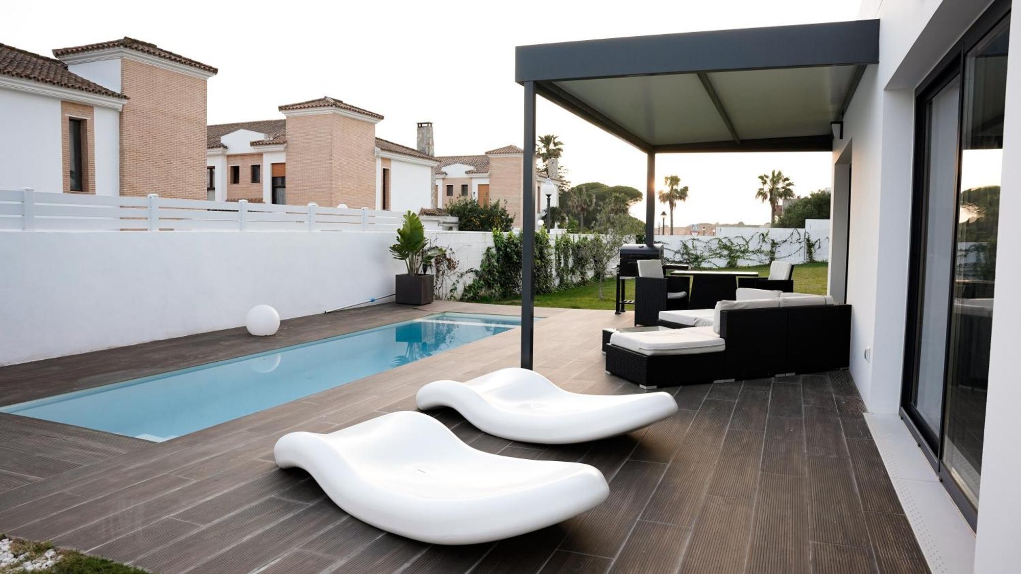Villa Anyway Conil Un Lujo Frente Al Mar Conil De La Frontera Buitenkant foto
